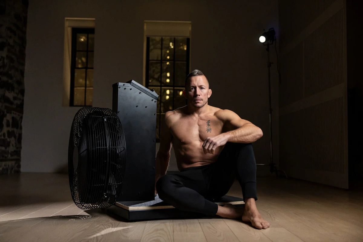 Georges St-Pierre with BaseBlocks Air