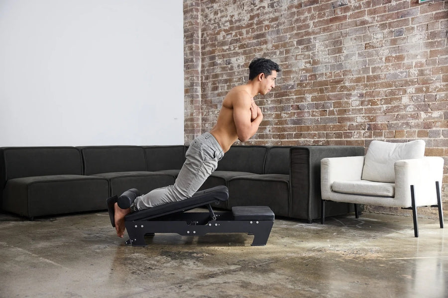 Lower body training on the BaseBench Pro